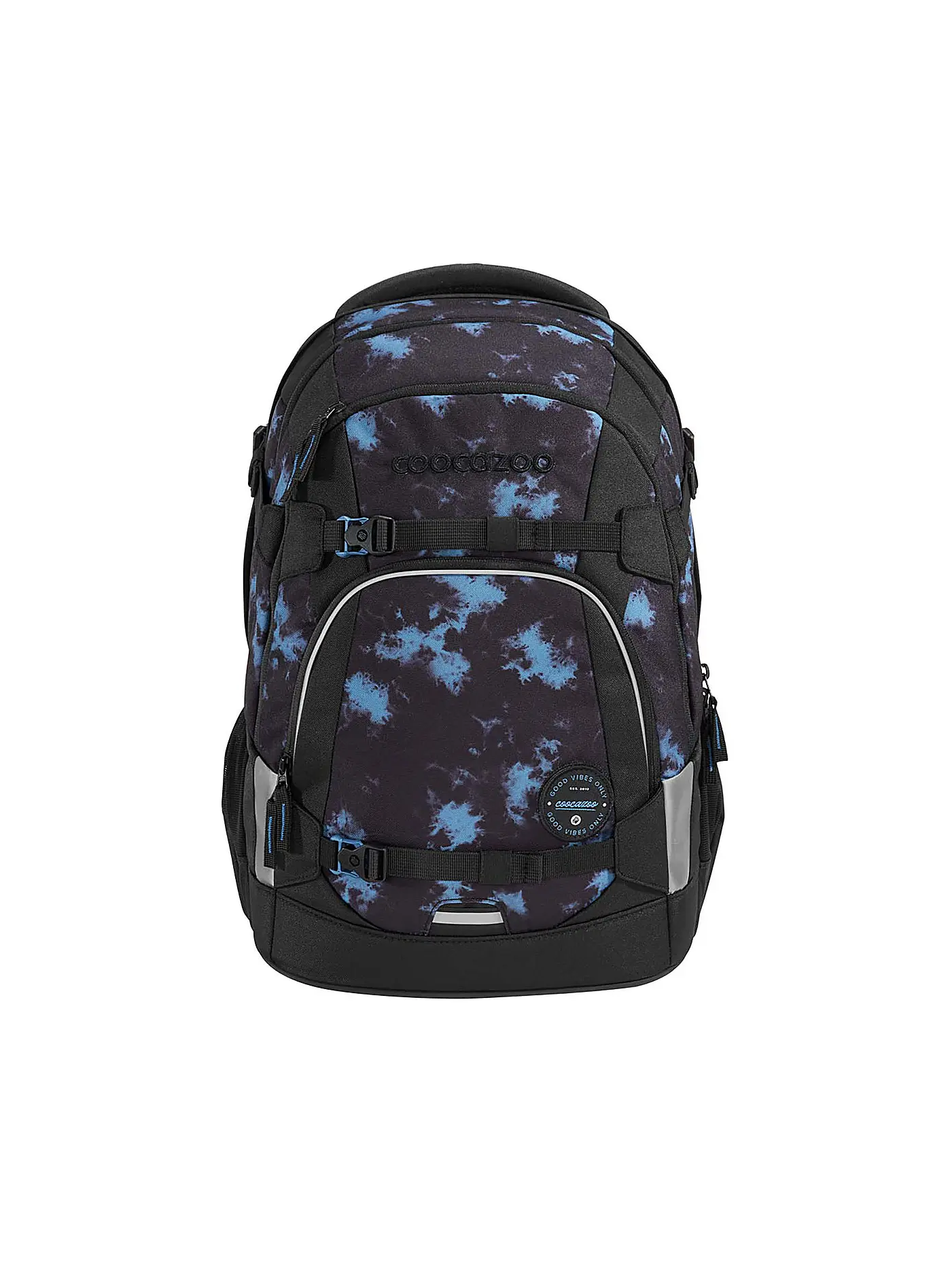COOCAZOO | Schulrucksack MATE REFLECTIVE SPLAS | schwarz